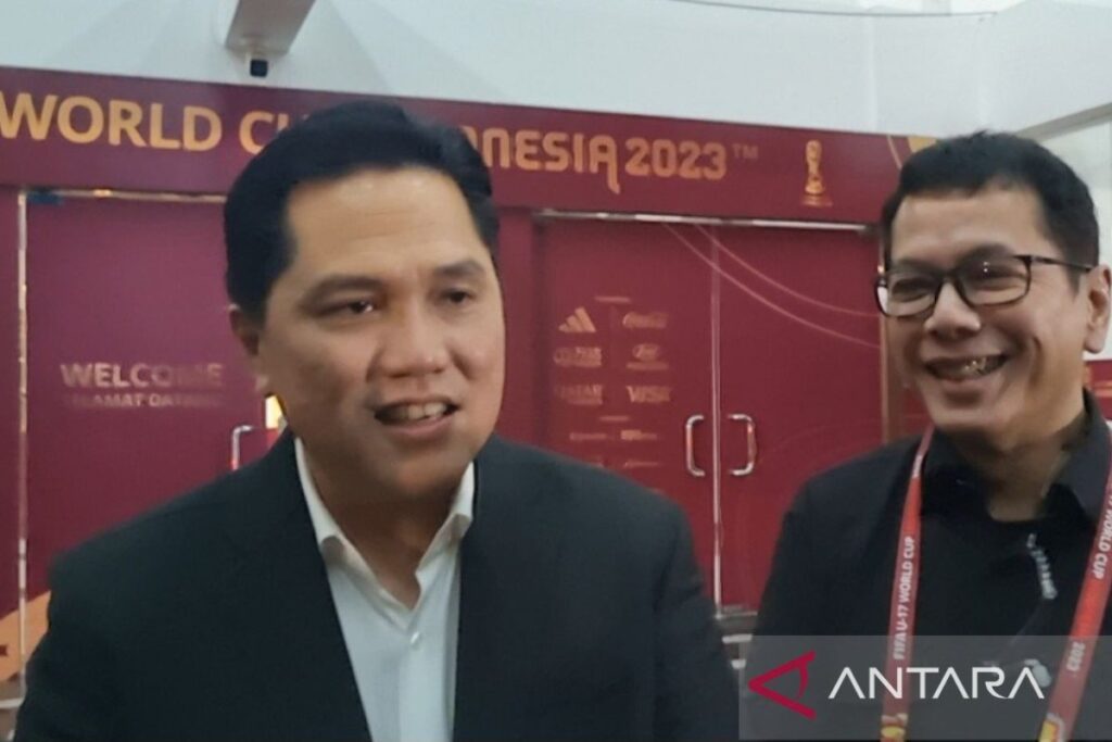 Erick: Indonesia tak gentar meski masuk grup berat Piala Asia U-23