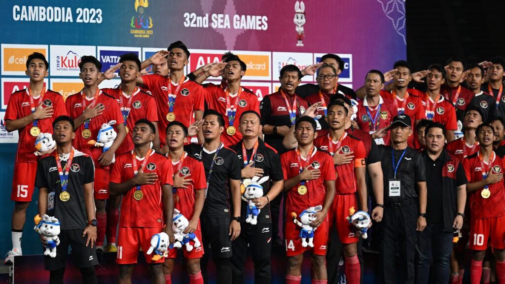 Kaleidoskop 2023: Timnas U-22 Indonesia Bawa Pulang Emas SEA Games, Skuat Senior Kembali Gagal di Piala AFF