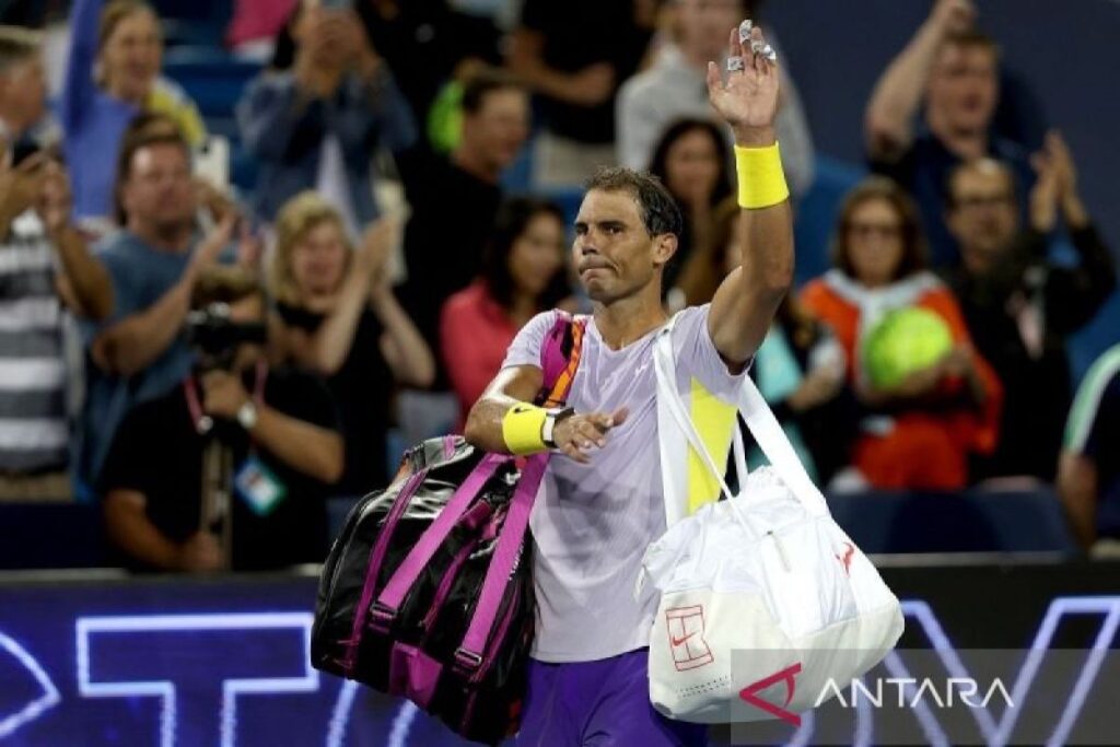 Nadal kalah dalam pertandingan ganda saat comeback di Brisbane