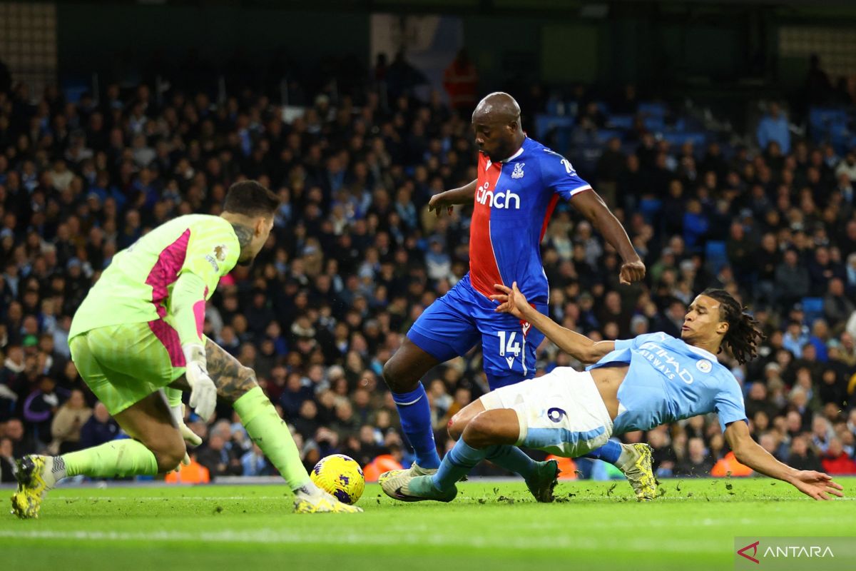 Crystal Palace bangkit dari ketinggalan untuk tahan imbang City