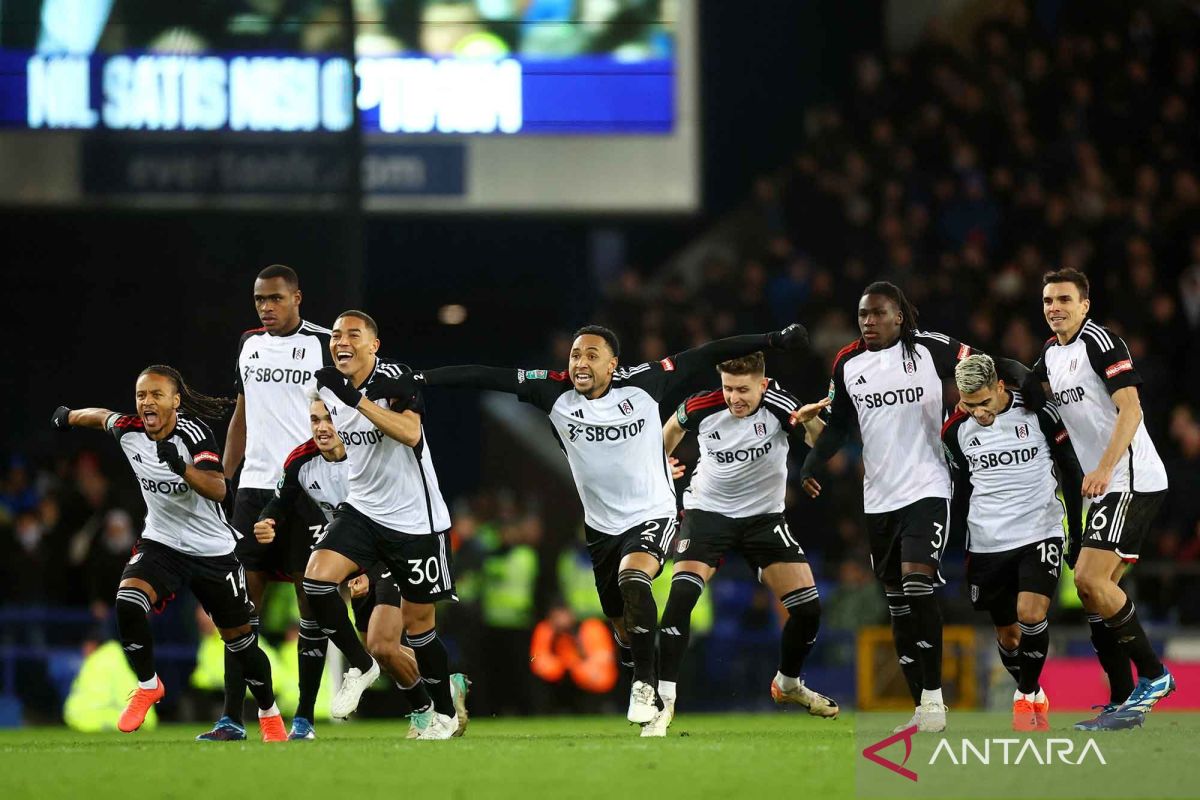 Piala Carabao: Fulham menyingkirkan Everton melalui adu penalti