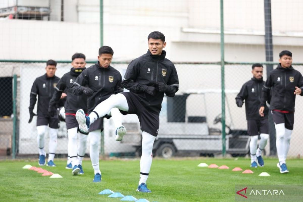 Timnas Indonesia jalani latihan pemulihan fisik setibanya di Turki