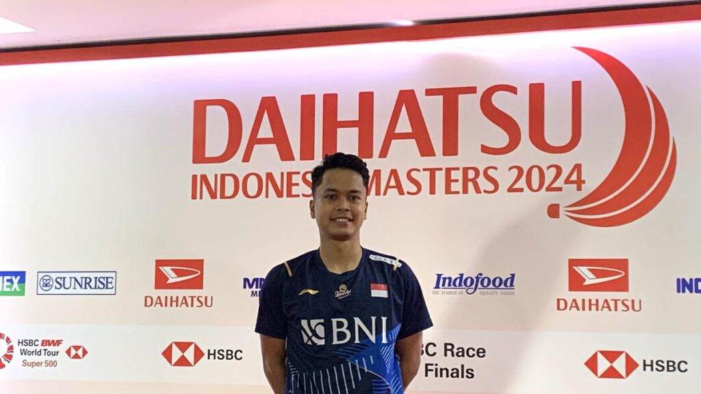 Hasil Indonesia Masters 2024: Raih Tiket 16 Besar, Anthony Ginting Ungkap Kunci Kemenangan atas Wakil Thailand