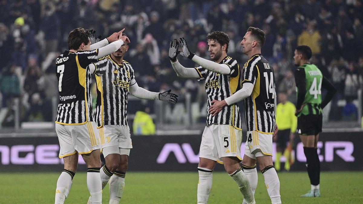 Hasil Liga Italia: Menang langsung atas Sassuolo, Juventus menempel Inter Milan