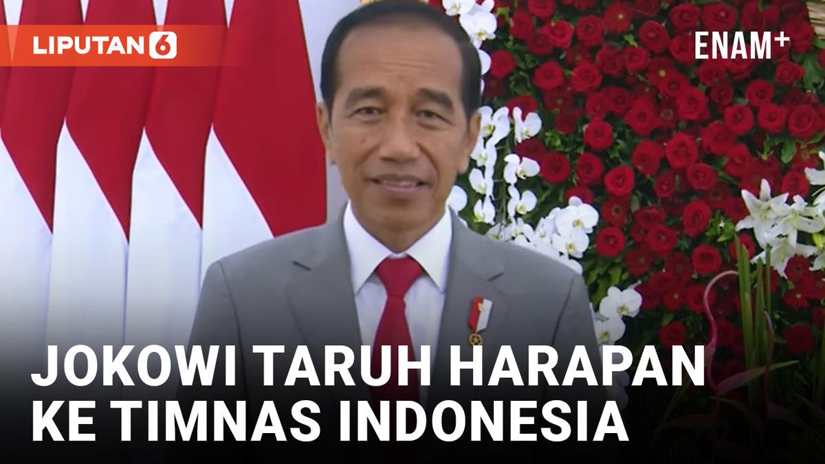 VIDEO: Lolos ke Babak 16 Besar Piala Asia 2023, Presiden Joko Widodo Ucapkan Selamat