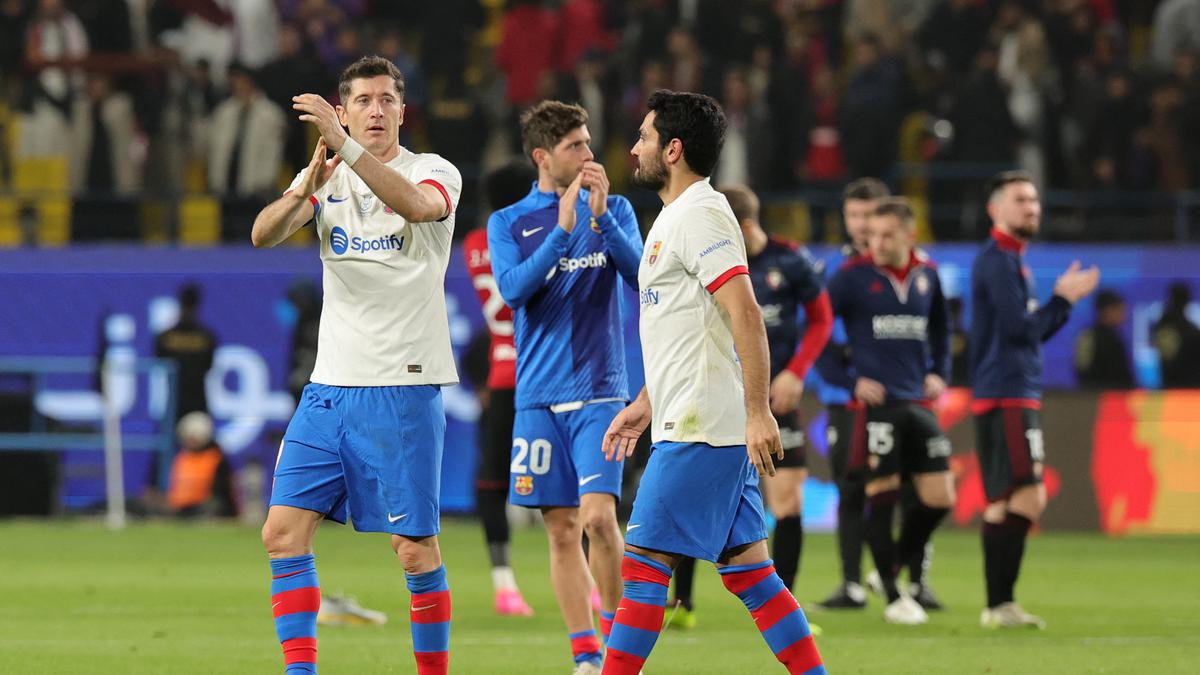 Hasil Piala Super Spanyol: Kalahkan Osasuna, Barcelona Bertemu Real Madrid di Final