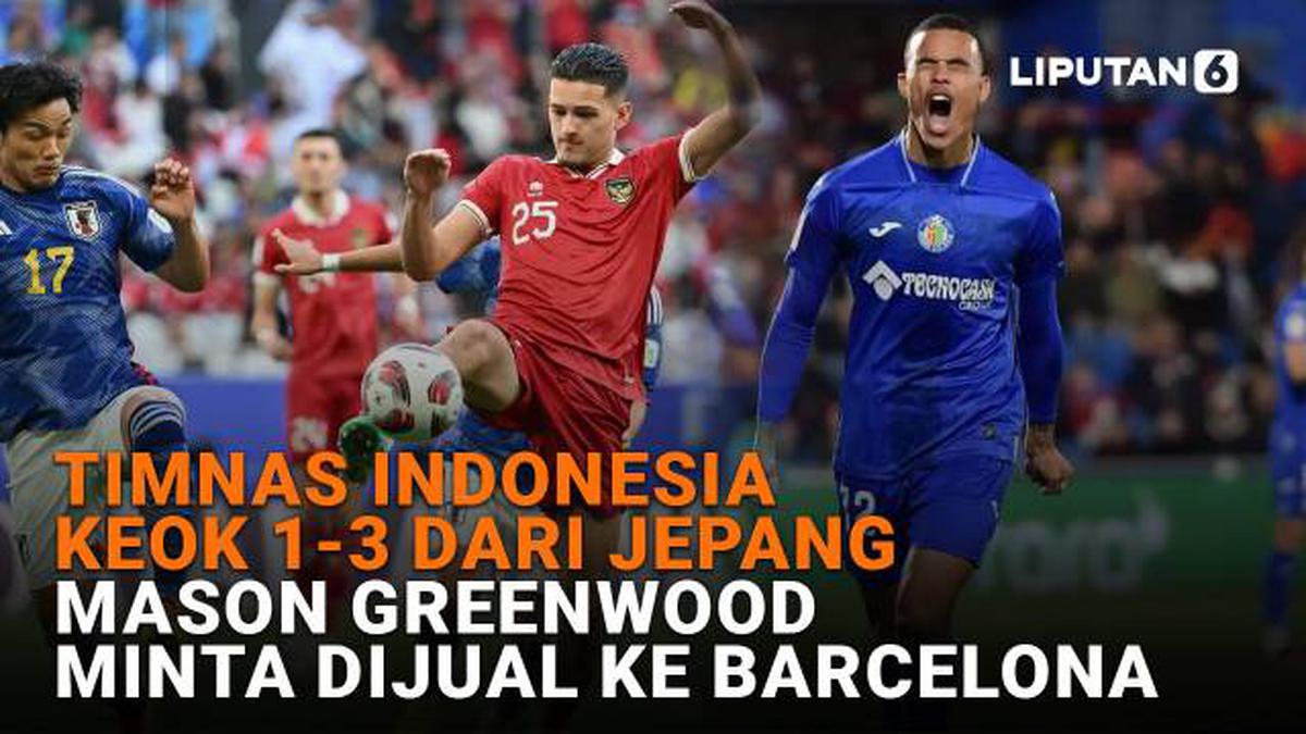Timnas Indonesia kalah 1-3 dari Jepang, Mason Greenwood minta dijual ke Barcelona