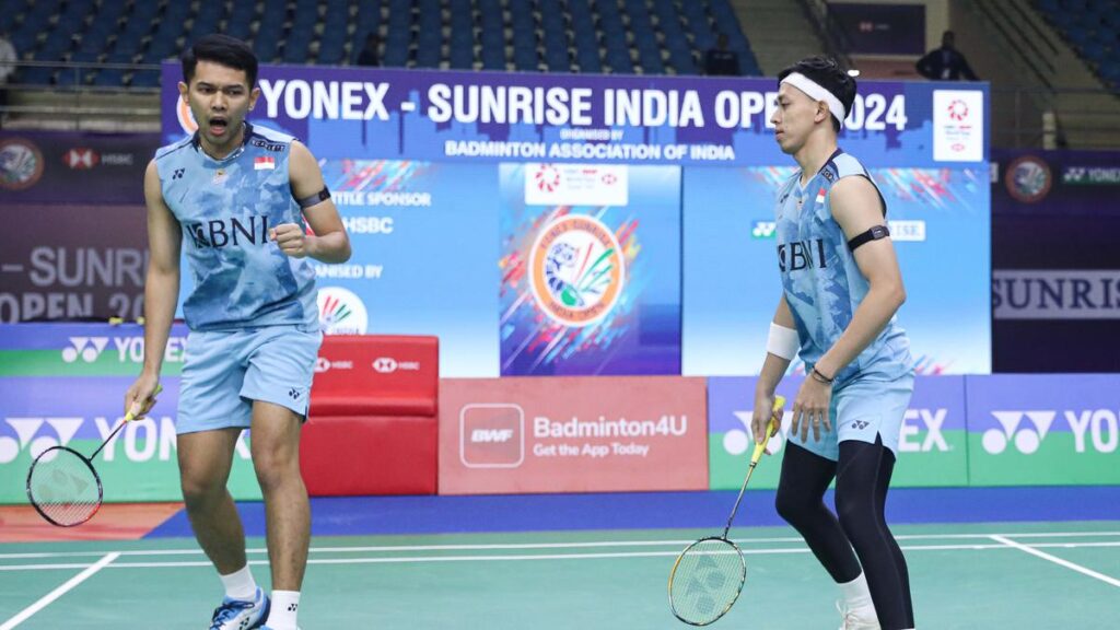 Hasil India Open 2024: Unggul, Fajar/Rian Dikejutkan Pasangan Malaysia