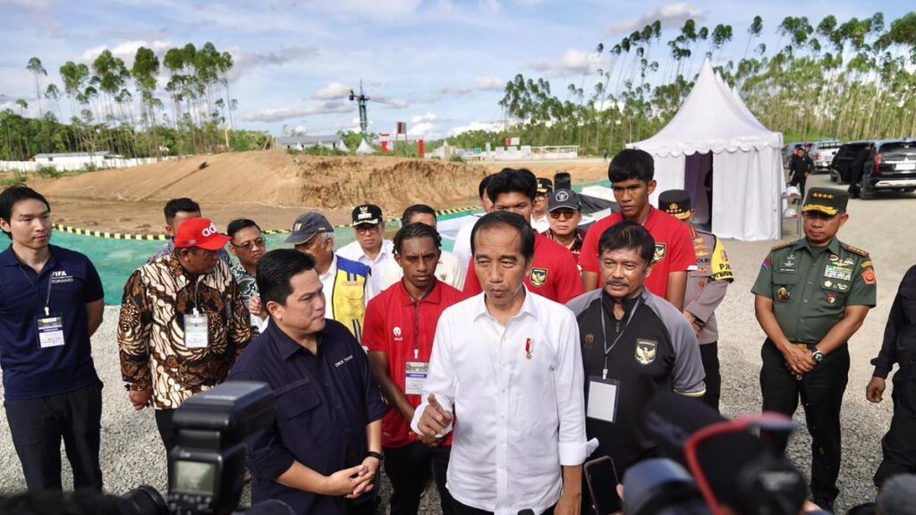 Presiden Jokowi senang dengan potensi pemain muda timnas Indonesia di Piala Asia 2023