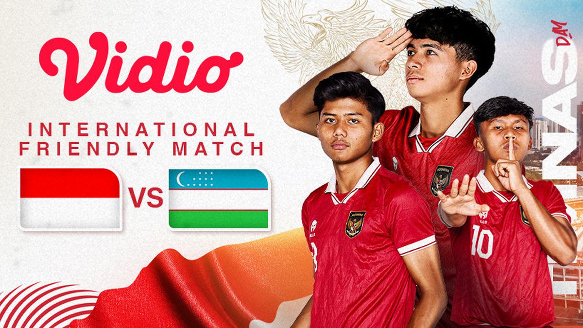 Link Live Streaming Timnas U-20 Indonesia vs Uzbekistan U-20 di Vidio, Selasa 30 Januari pukul 19.30 WIB