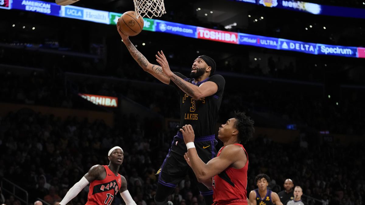 Hasil NBA: Anthony Davis bersinar, Lakers mengalahkan Raptors