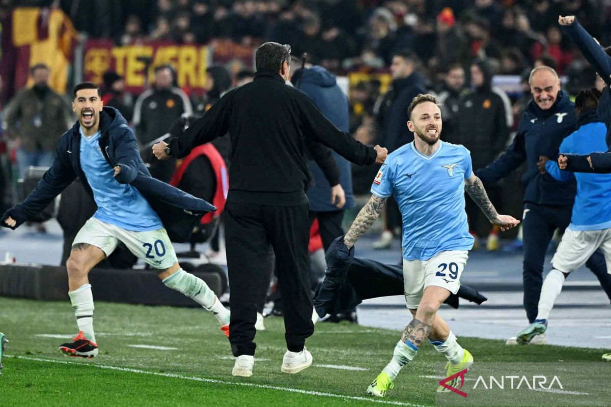 Coppa Italia: Lazio mencapai semifinal setelah mengalahkan Roma