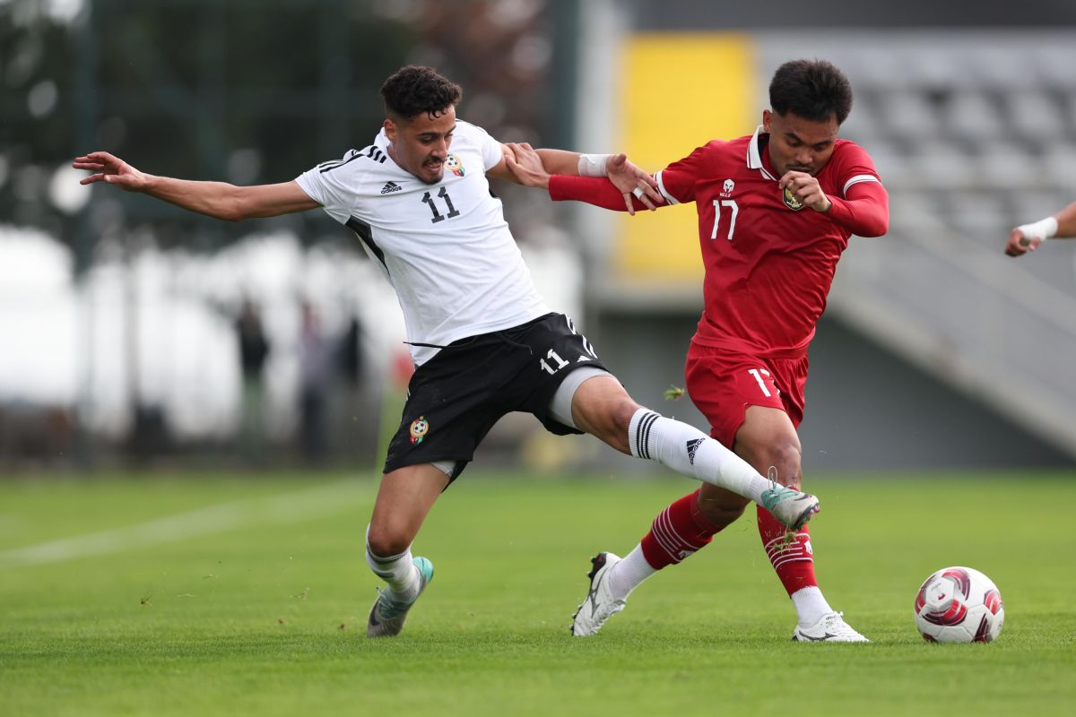 Timnas Indonesia telan kekalahan telak 0-4 kontra Libia