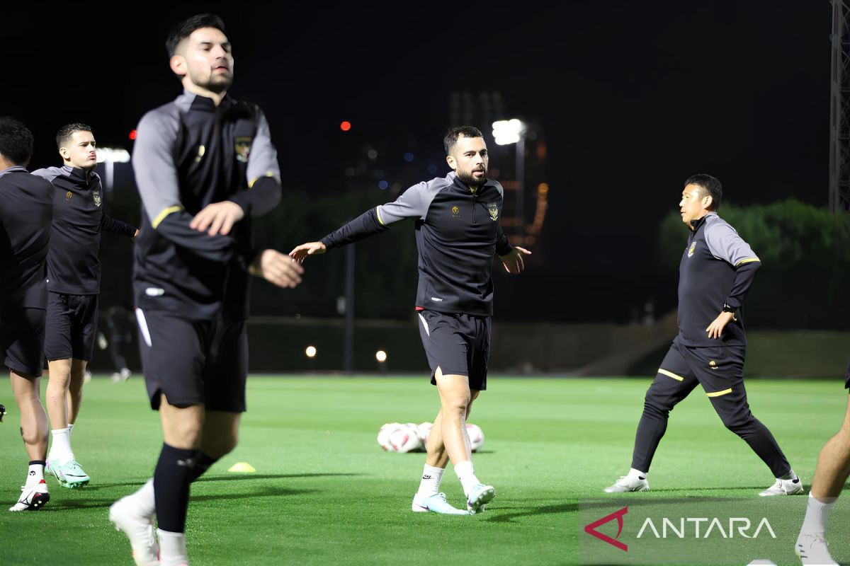 Jordi Amat nikmati latihan timnas Indonesia di Qatar