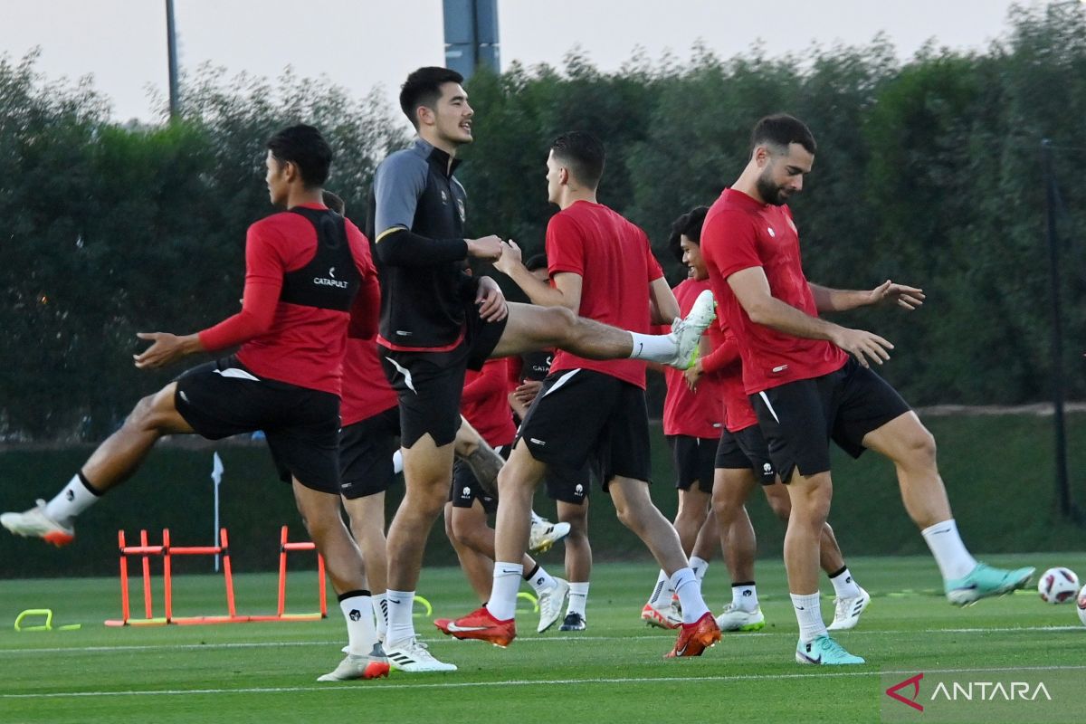 Persiapan Timnas Indonesia jelang laga melawan Irak