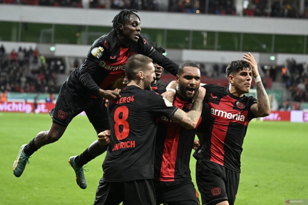 Gol Jonathan Tah antarkan Bayer Leverkusen ke semifinal Piala Jerman