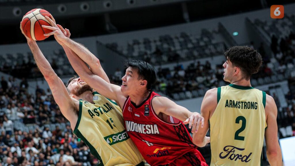 Kualifikasi Piala Bola Basket Asia 2025: Indonesia dikalahkan Australia 51-106