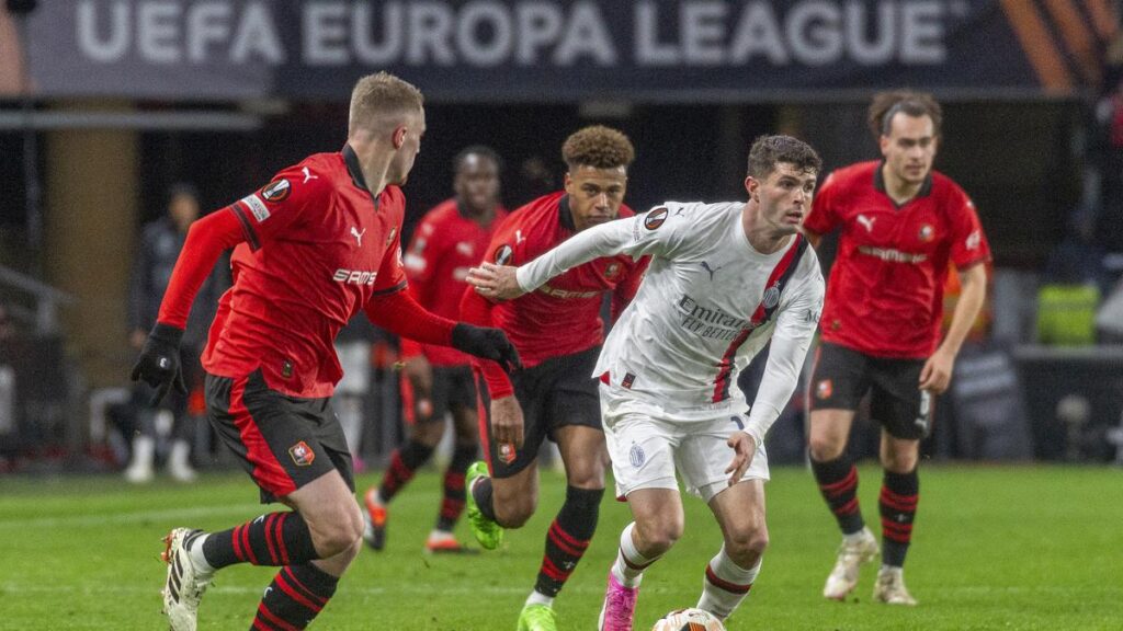 Hasil Liga Europa: Dikalahkan Rennes, AC Milan Masih Melaju ke 16 Besar, AS Roma Juga Lolos Melalui Penalti