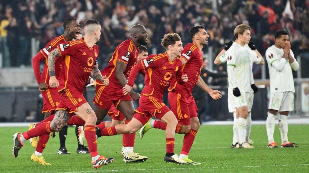 Unggul Adu Penalti, AS Roma Lolos ke 16 Besar Liga Europa