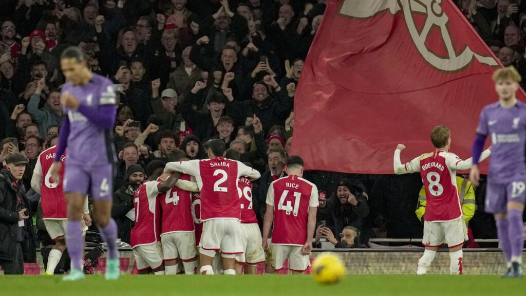 Hasil Liga Inggris: Arsenal Kalahkan Liverpool di Emirates Stadium, Persaingan di Puncak Makin Sengit