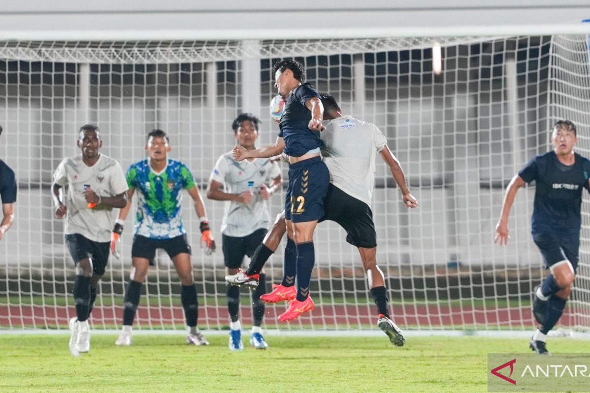 Timnas U-20 alami peningkatan performa setelah imbangi Suwon FC