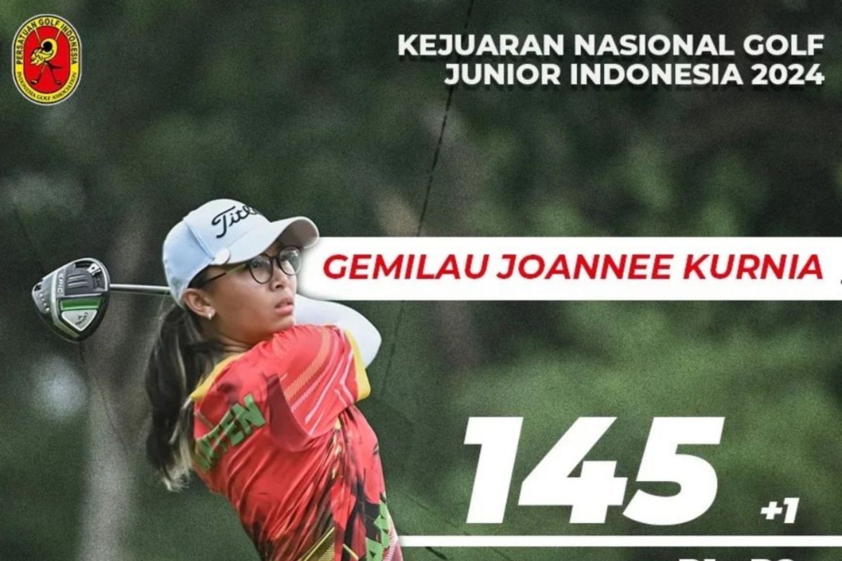 Gemilau Joanne pertahankan puncak klasemen kejurnas golf junior