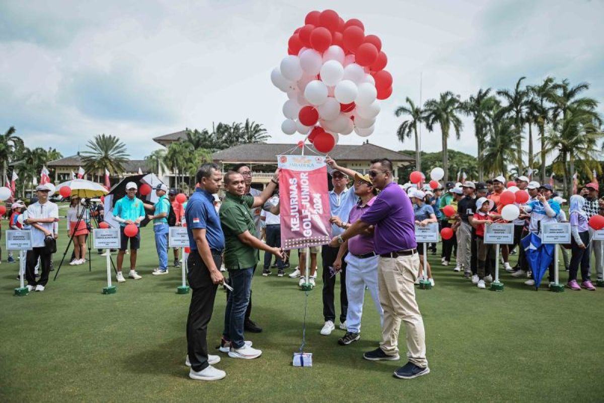 91 atlet ikuti Kejurnas Golf Junior 2024