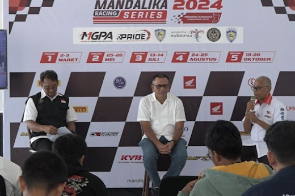 'Mandalika Racing Series 2024' akan digelar dalam lima putaran mulai bulan Maret