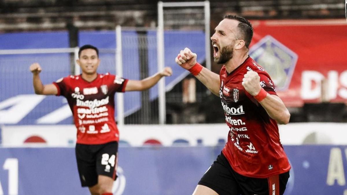 Hasil BRI Liga 1: Ilija Spasojevic Cetak Penalti di Injury Time, 10 Bali United Bungkam Persija Jakarta