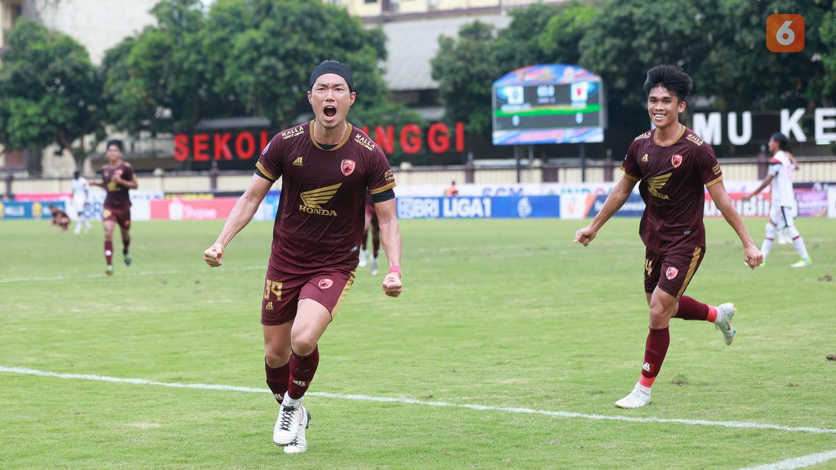 Hasil BRI Liga 1: Kalahkan PSS Sleman, PSM Makassar Akhiri Tren Tanpa Kemenangan
