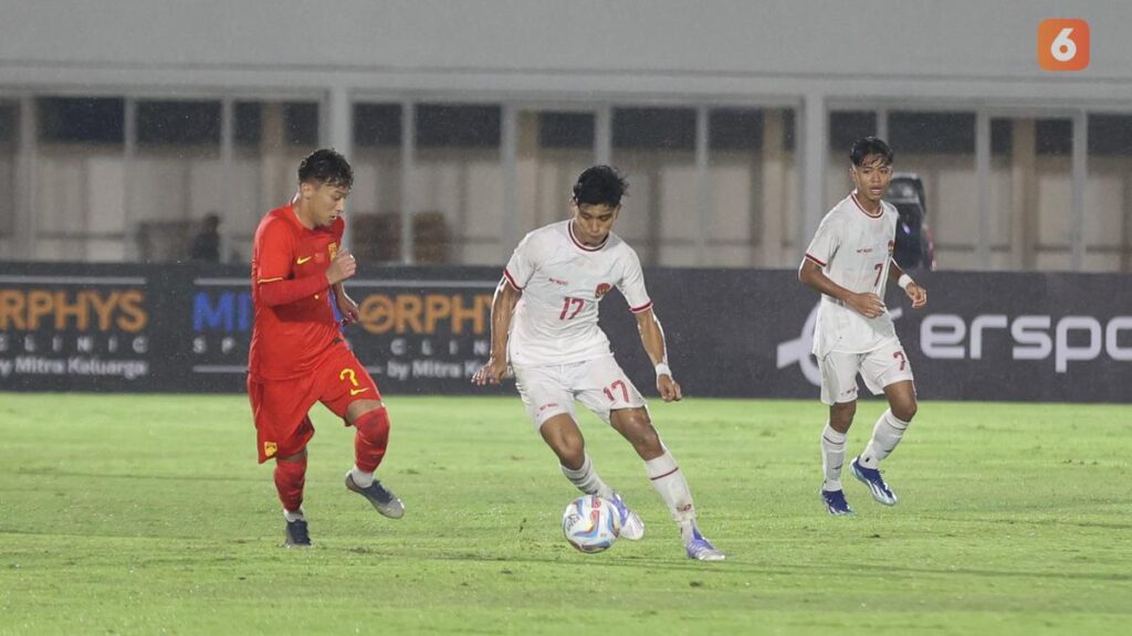 Hasil Timnas Indonesia U-20 vs China U-20: Sempat Tertinggal, Garuda Muda Kembali Paksa Skor Imbang 1-1