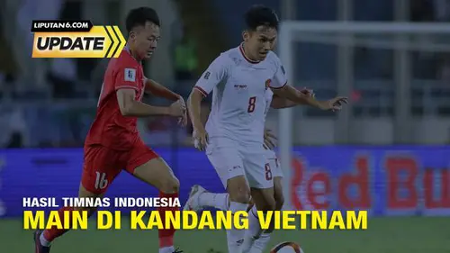 Hasil Timnas Indonesia Main di Kandang Vietnam