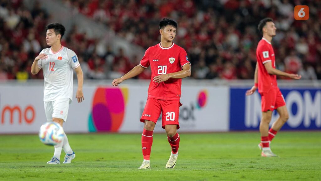 Shin Tae-yong menggantikan Hokky Caraka meski hanya bermain 45 menit melawan Vietnam