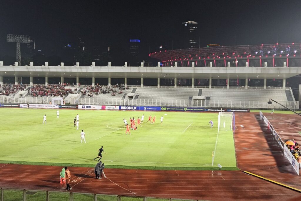 Gol Ji Da Bin amankan hasil imbang 1-1 Indonesia U-20 saat lawan China