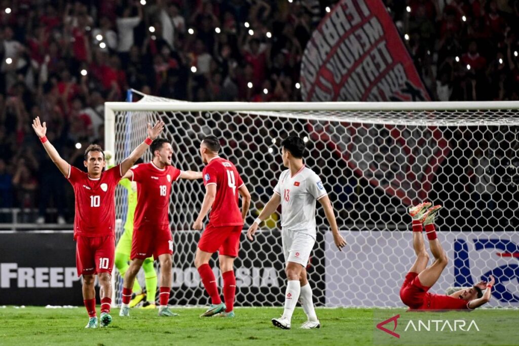 Gol tunggal Egy membawa kemenangan Timnas Indonesia atas Vietnam