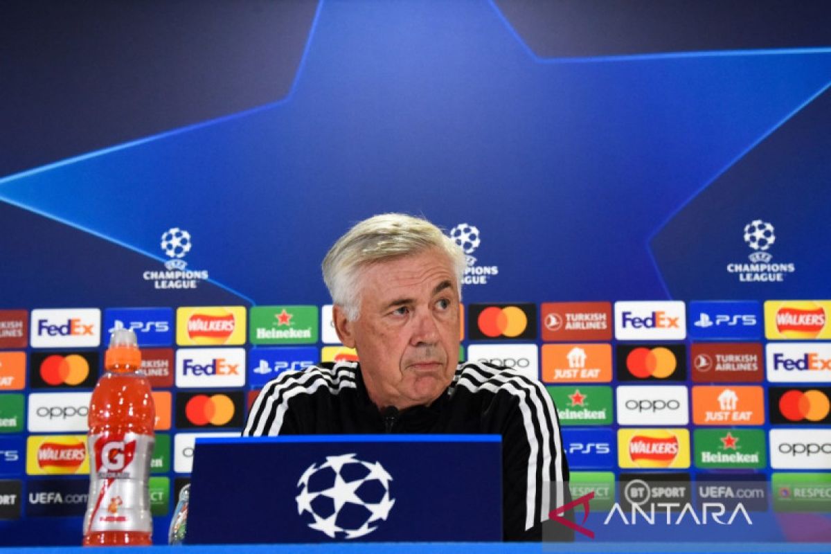 Ancelotti sebut Madrid dapatkan keuntungan sebelum jumpa City di UCL