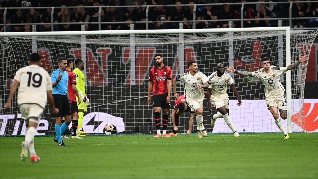 Hasil Liga Europa: AS Roma Kalahkan AC Milan di San Siro