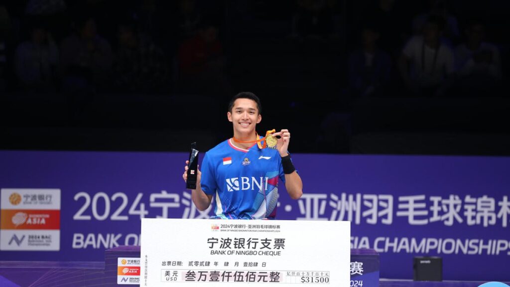 Juara BAC 2024, Jonatan Christie Beber Kunci Sukses Bungkam Wakil China